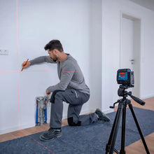 Nivel Laser De Lineas Rojas Clase 2 Bosch Gll 12-22 De 12 M