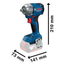 Llave De Impacto Inalambrica S/escobillas Bosch Gds 18v-350 Azul 50hz