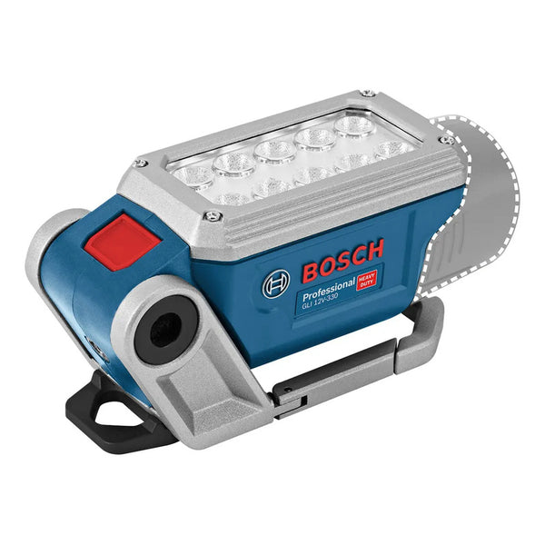 Linterna A Batería Bosch Gli 12v-330 12v 330 Lm S/ Batería L Blanco