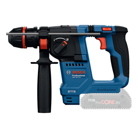 Martillo Perforador Inalámbrico  Bosch Gbh 18v-18 X Azul 50 Hz