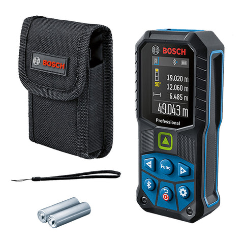 Medidor Láser Verde Bosch Glm 50-27 Cg Con Bluetooth