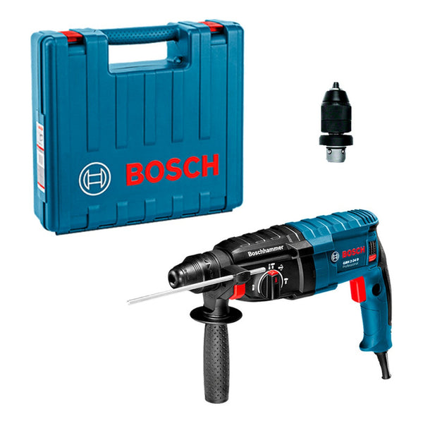 Martillo Perforador Bosch Gbh 2-24 D 127v En Maletín + Flexo