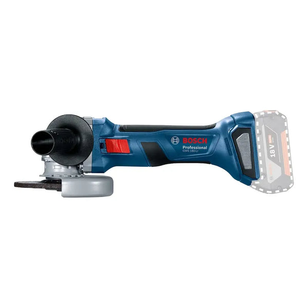 Miniesmeriladora Angular Inalámbrica 5 PuLG Bosch Gws 180-li Azul