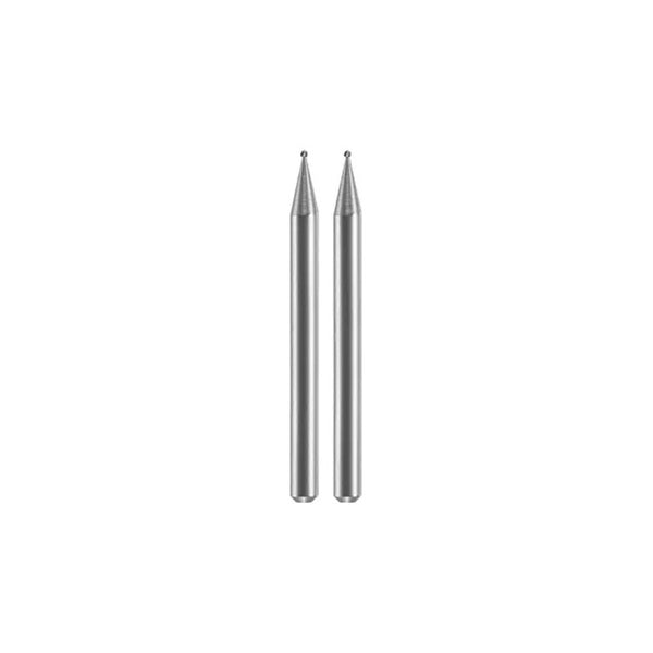 2 Fresas P/grabar Pta Redonda 1/32  0.8 Mm Dremel 26150105ae