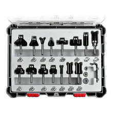 Set Fresas Mezclado 1/4 Vástago 15pz 2607017473 Bosch