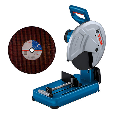 Tronzadora De Metal Bosch Gco 230 127v  2300w + Disco 14  Azul