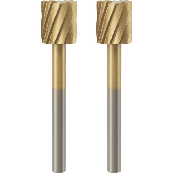 2 Brocas Giratoria Cilíndrica P/tallar 5/16  7.93 Mm Dremel
