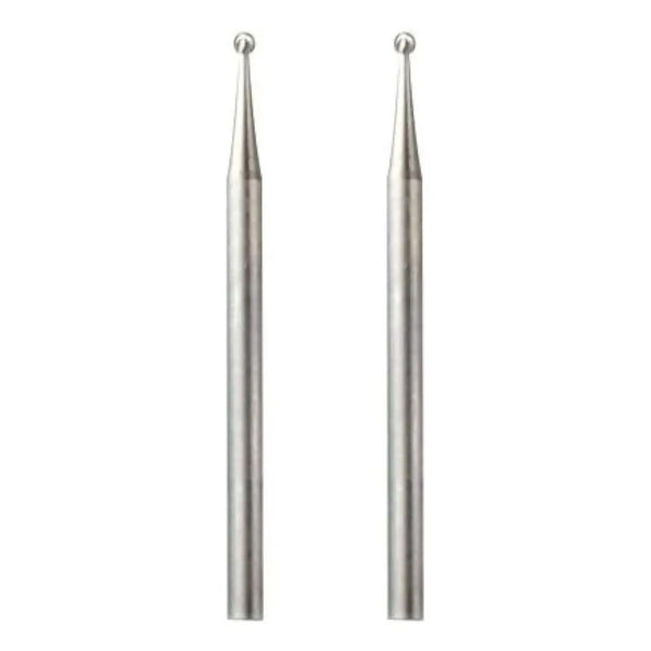 2 Fresa P/grabar Punta Redonda 1/16 1.6 Mm Dremel 26150106ac