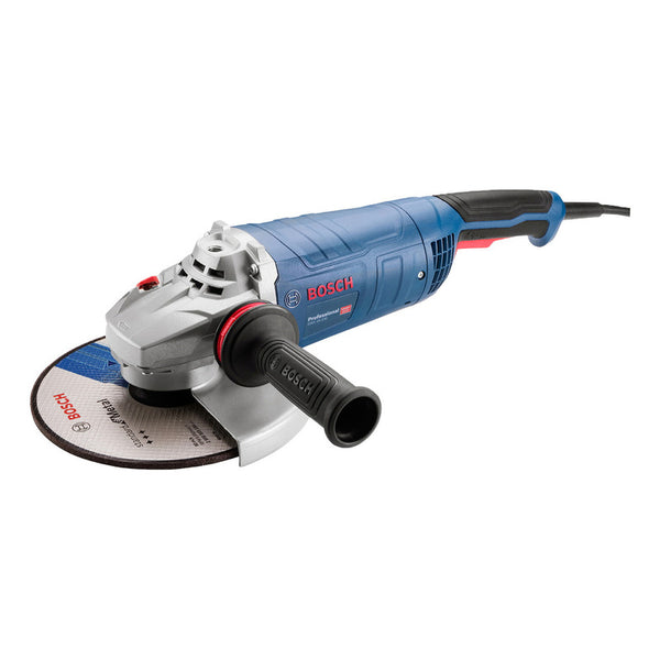 Esmeril De 9 Bosch Gws 25-230 Vulcano 2500w 127v Color Azul Frecuencia 6500