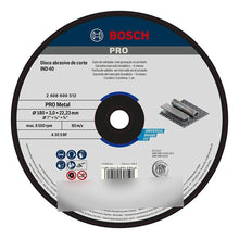 Disco De Corte Ind 40 7  X 3 X 22.23 Bosch 2608600512 Gris Oscuro
