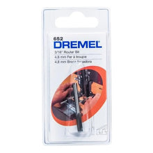 Fresa Recta De Router 652 3/16  4.8 Mm Dremel 2615000652