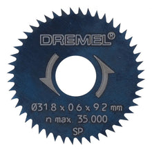 Disco Corte P/mini Sierra 1 1/4  31.8 Mm Dremel 26150546aa Azul