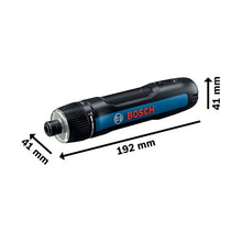 Atornillador Inalambrico Bosch Go 3.0 C/maletin Broca Cable Azul 360 Rpm