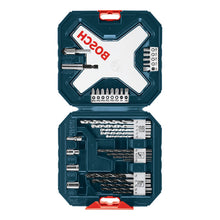 Set Brocas Puntas X-line Bosch 34pz Metal Madera Albañilería