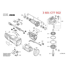 Brida Cojinete Bosch P/mini Gws 6-115 Gws850 Gws670 Gws600