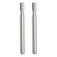 2 Fresa Alta Velocidad Punta Cuadrada 1/8  3.2 Mm Dremel 194