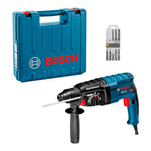 Martillo Perforador Bosch Gbh 2-24 D 127v 5 Brocas Y Maletín Azul Marino