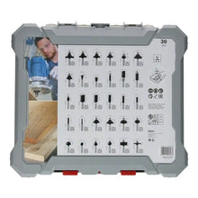 Set Fresas Bosch Mixto X 30 Unidades 1/4 2607017476 Bosch