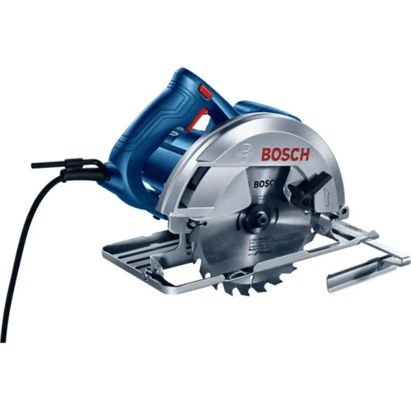 Sierra Circular Bosch Gks 150 1500w 127v Con 1 Disco Y Guía Azul