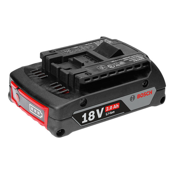 Kit Bosch 2 Baterías 18v 2,0 Ah + Cargador Gal 18v-20 Bivolt