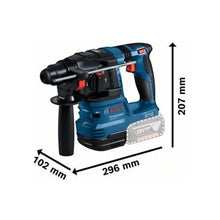 Martillo Inalambrico+cargador+2 Baterias Bosch Gbh 185-li Azul