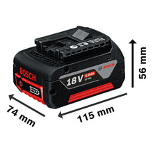 Batería De Iones De Litio 18v Bosch Gba 18v 4,0 Ah