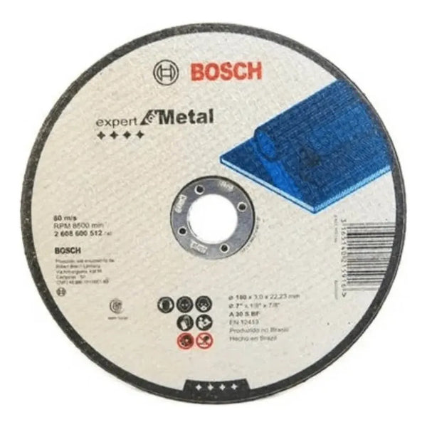 Disco De Corte Ind 40 7  X 3 X 22.23 Bosch 2608600512 Gris Oscuro
