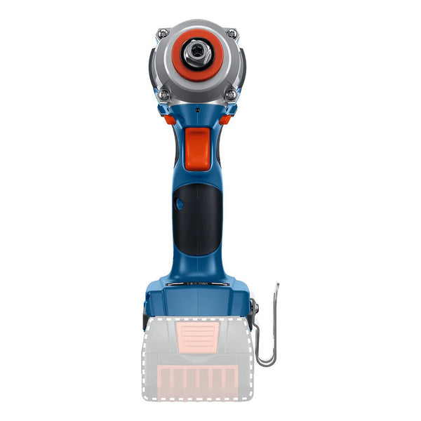 Llave Impacto Inalambrica+cargador+2 Bat Bosch Gdx 18v-285 Azul 50 Hz