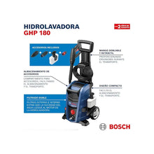 Hidrolavadora A Presion Bosch Ghp 180-127v Azul 60 Hz