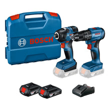 Bosch Rotomartillo Gsb 185-li + Llave Impacto Gdr 18v-200 2b Azul Acero