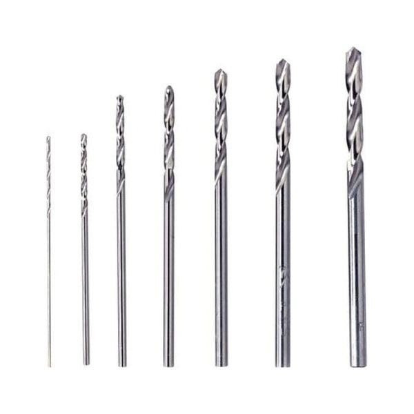 Set 7 Brocas Acero Hss 0.8 Mm Hasta 3.2 Dremel 26150628ae