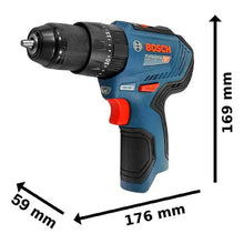 Rotomartillo Inalámbrico Bosch Gsb 12v-30 Brushless 12v Sb Azul 1600 Rpm
