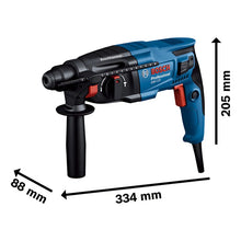 Martillo Perforador Alámbrico+maletin Bosch Gbh 220 Sds Plus Azul 60hz