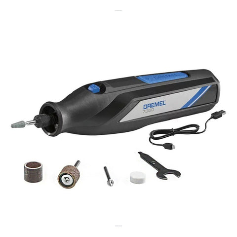 Rotativo Mototool Inalambrico 4v 7350 5 Accesorios Dremel