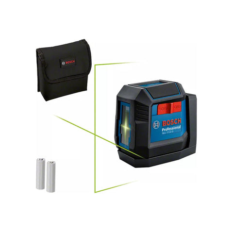 Nivel Láser Verde Bosch Gll 12-22 G, 12m 1 Batería + Soporte