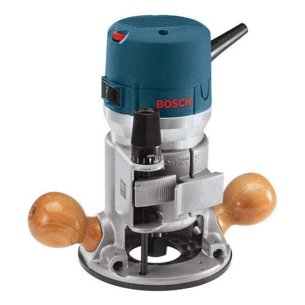 Router Bosch 1617 Evs Con 2 Pinzas 1/4  Y 1/2  0601617763