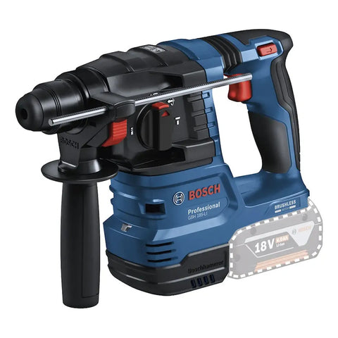 Martillo Perforador Inalámbrico S/carbones Bosch Gbh 185-li Azul 50 Hz