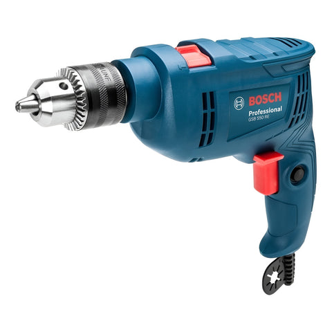 Rotomartillo Bosch Gsb 550 Re 550w 127v Modelo 06011b60g0 Azul 60hz