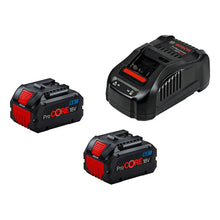 Kit Llave Impacto Gds18v-1050+cargador+baterias Bosch Azul 50 Hz