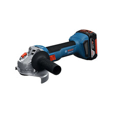 Kit Amoladora+cargador+2 Bat+maletin Accu Gws 18v-8 Bosch