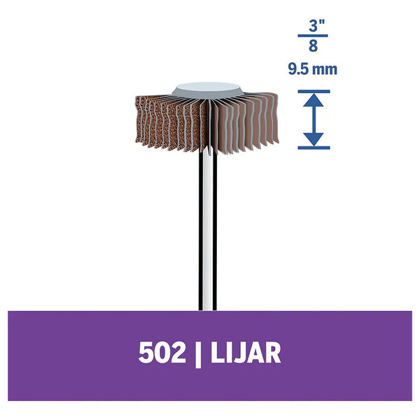 Disco Flap 502 Dremel De 9,5mm Grano Grueso 2615000502 80