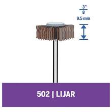 Disco Flap 502 Dremel De 9,5mm Grano Grueso 2615000502 80