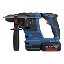 Martillo Inalambrico+cargador+2 Baterias Bosch Gbh 185-li Azul