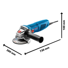 Mini Esmeriladora Angular Bosch Alámbrica Gws 770 Azul Acero Nd