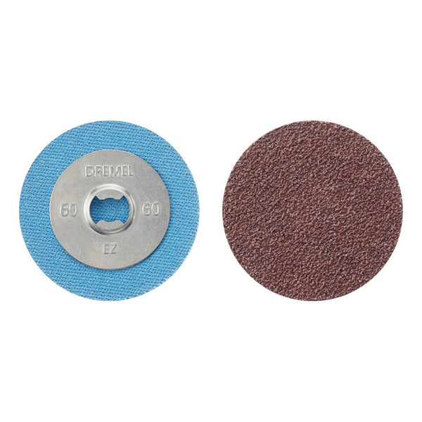 3 Disco Abrasivo Oxido Aluminio Grano 60 Dremel 1 1/2  Ez411 Gris/azul