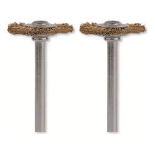 2 Pzas Cepillos De Latón De 3/4  19.1 Mm Dremel 26150535ab