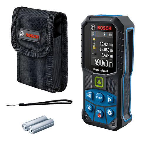 Medidor Láser Verde Bosch Glm 50-27 Cg Con Bluetooth