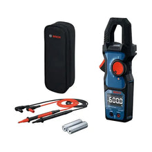 Combo Gancho Multimetro+detector Voltaje+pinzas Bosch Negro