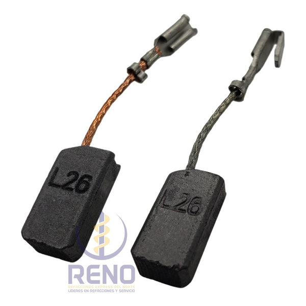 Par Carbones Bosch Para Mini Esmeril Gws 850 3601c775g2/5g7