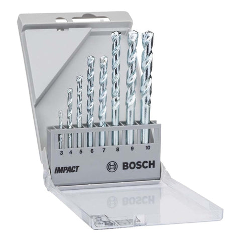 Set De Brocas Concreto Cyl-1 C/8 Pzas Bosch 2608590091